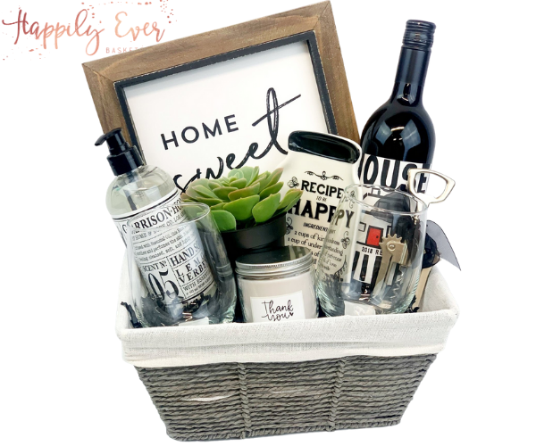 Housewarming Gift Basket - Home Sweet Home